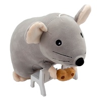 Fuying 2021 Nouveauté Vente Chaude Conception OEM Jouet en Peluche Doux pour Enfants Souris Grise