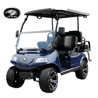 Voiture électrique tout-terrain HDK 4 places, chariot utilitaire Club 3, buggy électrique à 4 roues, voiturette de golf électrique