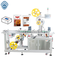 Automatische boven- en onderkant etiketteermachine voor groente- en fruitdozen, vleesbakken, verpakkingen voor verse levensmiddelen |   23 jaar OEM-fabrikant