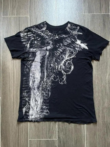 Grensoverschrijdend populair Europees-Amerikaans vintage modemerk Grensoverschrijdend nieuw vleugelpatroon 3D digitaal print paar trendy - Product Image 5