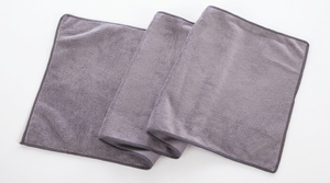 <span class=keywords><strong>Serviette</strong></span> de sport en microfibre tissée super absorbante, <span class=keywords><strong>couleur</strong></span> unie noire, séchage rapide, pour la gym, fournisseurs chinois - Product Image 3