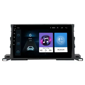 Car dvd player For Toyota Highlander 3 XU50 2013 - 2018 BT/FM/USB/GPS mirror link navigation car radio android