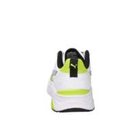 Baskets sportives à lacets pour enfants, blanc/noir, tailles 36-39, talon 4 cm, toile rembourrée, tendance