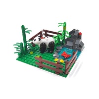 Bloques de Construcción Personalizados para Granjas, Escena de Rancho, Modelo de Animales, Set de Construcción DIY, Set de Ladrillos para Paisajes Agrícolas, OEM ODM