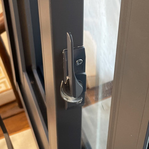 Fenêtre coulissante en aluminium à double vitrage <span class=keywords><strong>de</strong></span> haute qualité, style français, isolation thermique, étanche, insonorisée, verre trempé - Product Image 5