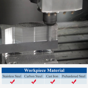 Chất lượng cao hrc55 End Mill 1/2/3/4mm dia. tungsten carbide 4 sáo vuông endmill Máy cắt cho thép khác nhau và thép không gỉ - Product Image 5