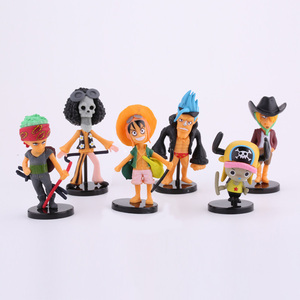 <span class=keywords><strong>Mini</strong></span> figura Set Anime Action <span class=keywords><strong>Figure</strong></span> uno pezzi scimmia D. Luffy Roronoa Zoro Action <span class=keywords><strong>Figure</strong></span> 6 pz/set venduto in Set - Product Image 2