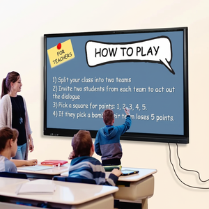 65 80 85 95 pouces tableau intelligent tactile éducatif écran interactif tableau blanc électronique interactif prix de tableau intelligent - Product Image 1