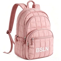 Sac à dos de sport OEM respirant matelassé antivol imperméable avec poches latérales extensibles à fermeture éclair léger et portable pour la gym et le jogging