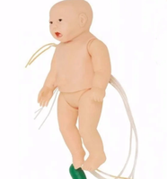 DARHMMY Mannequin de formation complète des compétences d'urgence pour bébé avec système ACLS pour les sciences médicales