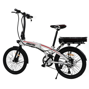 <span class=keywords><strong>Vélo</strong></span> électrique pliable en alliage d'aluminium avec batterie Li-ion 250W, frein à disque, moteur de moyeu arrière 48V, <span class=keywords><strong>vélo</strong></span> de ville - Product Image 1