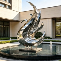 Sculpture extra-large en résine pour l'extérieur, design 3D, trophée de championnat, décorations souvenir, personnalisable pour la musculation