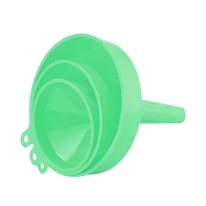 2023 environmentally friendly and degradable PP funnel three piece set suitable for any vehicle