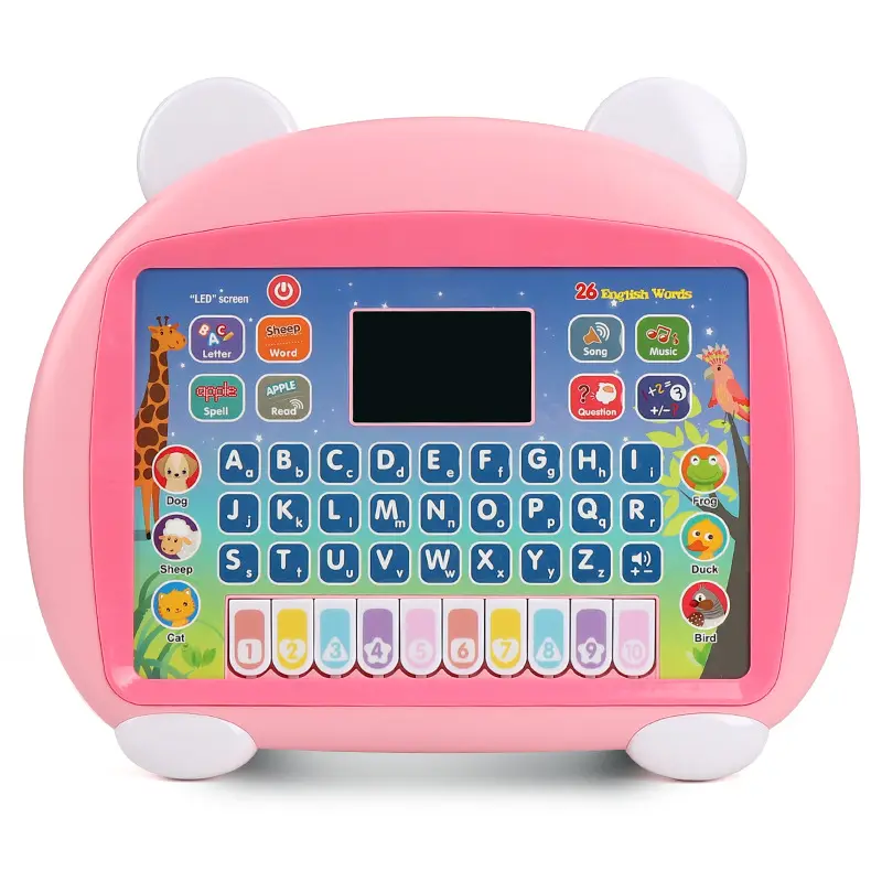 Jouet éducatif intelligent pour enfants machine d'apprentissage pour ordinateur portable Led Tablet Smart Toys Ordinateur portable ordinateur portable enfants jouet machine d'apprentissage