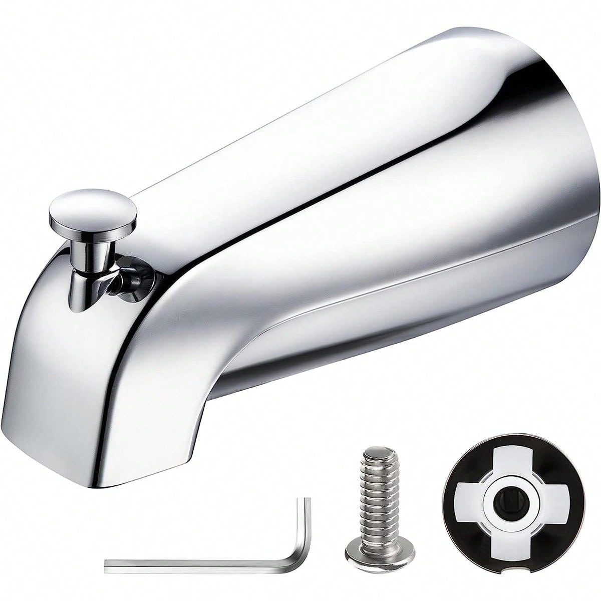 thumbnail image 2 of Weirun Bathtub Tap Shower Tub Spout Filler Faucet With Hose Connector 2 of 10