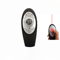 Télécommande de présentation rechargeable avec affichage numérique, pointeur laser sans fil, pour ordinateur et PowerPoint