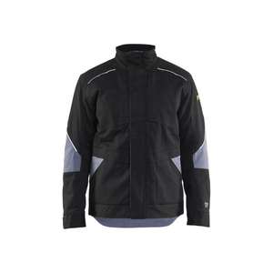BLAKLADER-Veste d'hiver anti-flamme 496115169994S Noir/Gris-VÊTEMENTS DE TRAVAIL ANTIFLAMME EAN 7330509547229 - Product Image 1