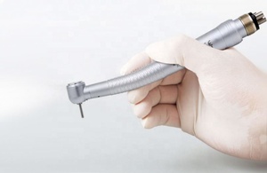 Turbina de Rotor de aire Dental, cabezal estándar, botón de empuje, Led, pieza de mano rápida de alta velocidad - Product Image 5