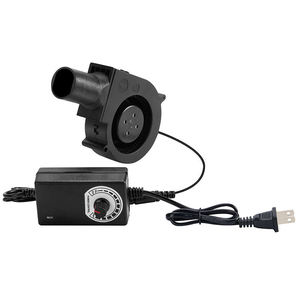 9733 <strong>12V</strong> <strong>DC</strong> Blower Large Air R Barbecue &amp; Wood Stove Fan And Ultra-high Rotational Speed, 6000 - 8000. Metal <strong>Motor</strong> Housing - Product Image 2