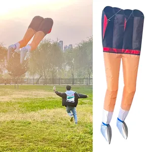 3D Nylon Kite Easy To Fly And Tear Resistant Outdoor Flight Sports Software Inflatable Long Legged Kite Parent Child Game