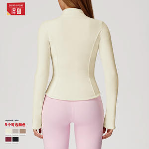 Veste polaire pour femme Zechuang, manches longues, col montant, veste d'extérieur chaude, sensation premium 5012 - Product Image 2