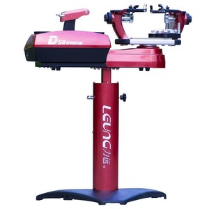Leung D50 Digital Vertical <b>Badminton</b> Racket Stringing Machine Adjustable Metal Red - Product Image 1
