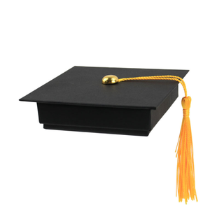 Caja <span class=keywords><strong>de</strong></span> Regalo <span class=keywords><strong>de</strong></span> Papel Negro <span class=keywords><strong>con</strong></span> Diseño <span class=keywords><strong>de</strong></span> Birrete <span class=keywords><strong>de</strong></span> Graduación H-309, para <span class=keywords><strong>Dulces</strong></span> y Galletas, <span class=keywords><strong>con</strong></span> Borla, Recuerdos para la Ceremonia <span class=keywords><strong>de</strong></span> Graduación, Decoración para Fiestas - Product Image 1