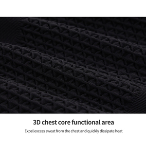 Camiseta Deportiva de Punto para Hombre, Secado Rápido, Compresión, Impresión Personalizada OEM, 97% Nailon, 3% Elastano, Corte Ajustado, Lisa, Teñida, sin Estampado - Product Image 2