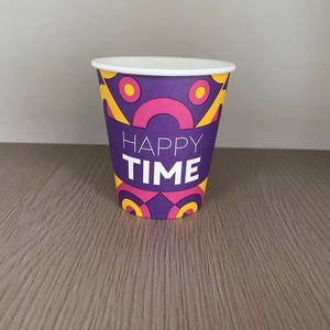 Vasos de Cartón Desechables Personalizados de Fábrica de 6oz, 8oz y 9oz, Ecológicos y Biodegradables para Café Caliente y Helados - Product Image 3