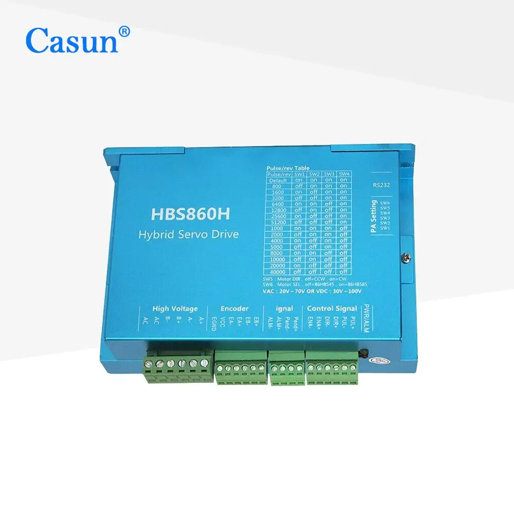 20-70V AC o 30-100V DC Buon Funzionamento NEMA 34 a Circuito Chiuso Servo & driver Del Motore passo-passo HBS860H