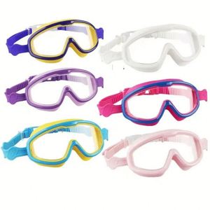 Wholesale Professional Waterproof Anti-Fog UV Protection Silicone Swimming Goggles for Child - Product Image 1