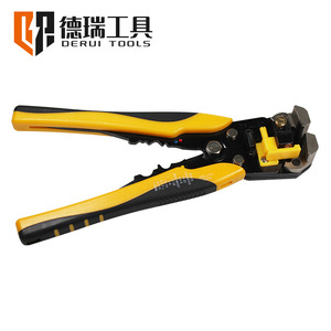 Alicates pelacables automáticos Derui Tools HS-D1 D2 de 205 mm, de acero al cromo vanadio, para uso de electricistas. - Product Image 5
