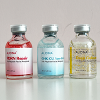 Ampoule Intensive Liftante R Ghk-Cu Silk Pep/tide, Hydrate et Raffermit, Essence Anti-âge Coréenne, Collagène Silk Pe/pti/de Ampoule