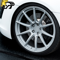 Jantes forgées monobloc personnalisées LYT, concaves profondes, 5x120, 18, 19, 20, 21, 22 pouces, 5 trous, en alliage d'aluminium, adaptées aux voitures de sport de luxe