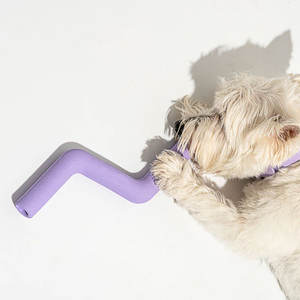 Resistente gomma naturale bastone da masticare cibo roba giocattolo Puzzle per cani morso resistente bullone - Product Image 5