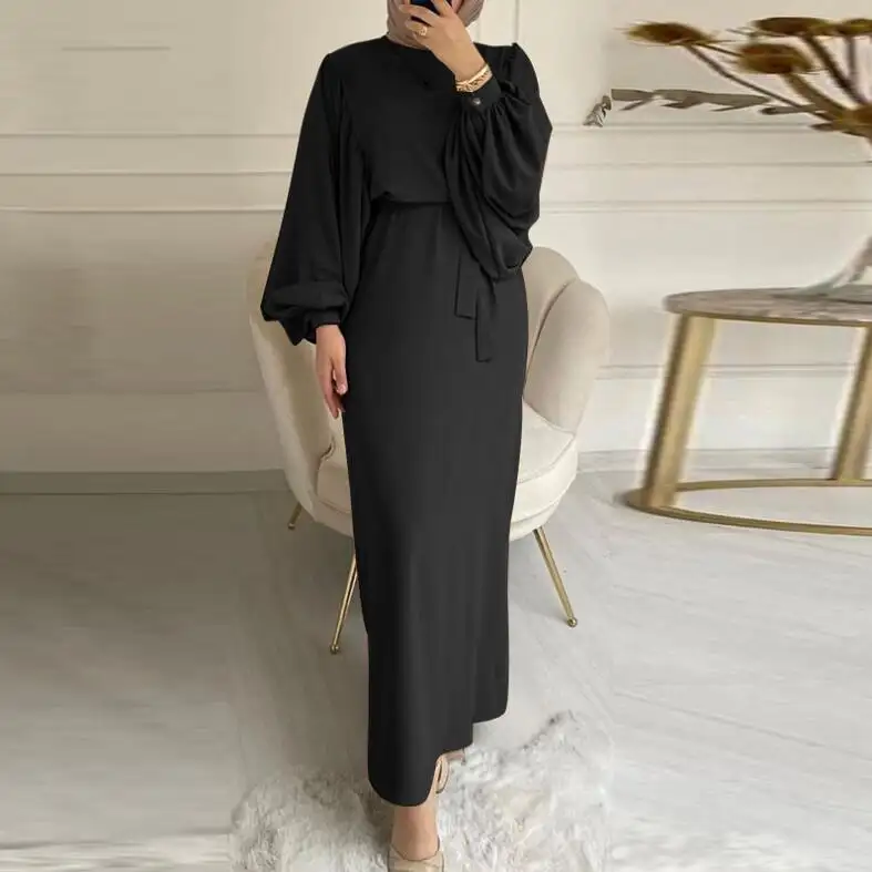 Fabrikant Islamitische Kleding Vrouwen Bescheiden Jurk Fancy Abaya Voor Vrouwen Abaya Dubai 2024
