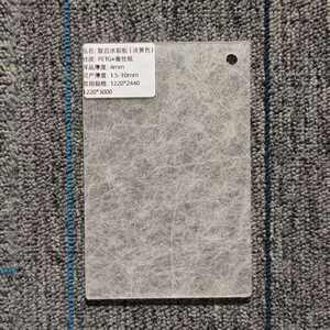 Foglio Acrilico con Motivo Lino Bianco Seta, Effetto Ghiaccio Opaco, Materiale Resina con Texture Traslucida - Product Image 4