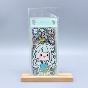 Kawaii Stationery Stickers Book for Kids Early Education Cute Cartoon Reusable Children's Stickers Perfect <strong>Gift</strong> Packaging <strong>Labels</strong> - Product Image 3