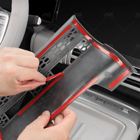 Nouveau design, panneau de ventilation central, autocollant décoratif, protection de la ventilation, accessoires intérieurs de voiture pour BYD Fangchengbao Ti7