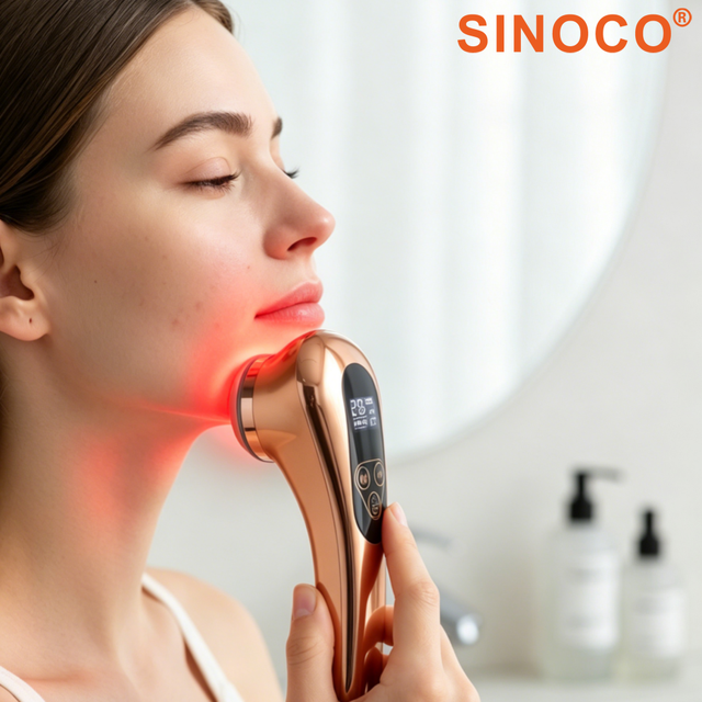 Cost-effective Beauty Device 6 Colors Red Light Therapy Wand Facial Ladies Gift Portable Infrared 850nm for Homeuse