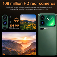 Smartphone M17 Pro Max 5G Layar HD Besar 6.9 Inci 144Hz Ponsel Gaming Baterai Tahan Lama 7500mAh Kamera Tajam Android Mobile