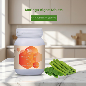 Comprimés de Moringa Naturel et d'Algues Salées pour une Meilleure Densité Osseuse 0,5g <span class=keywords><strong>60</strong></span> Comprimés pour Personnes d'Âge Moyen et Âgées - Product Image 3