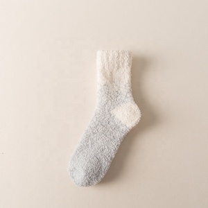 Wholesale Winter Women Lady Cozy Sleep Floor Tube <strong>Socks</strong> Thermal Home Crew <strong>Custom</strong> Christmas <strong>Warm</strong> <strong>Fuzzy</strong> <strong>Socks</strong> - Product Image 6