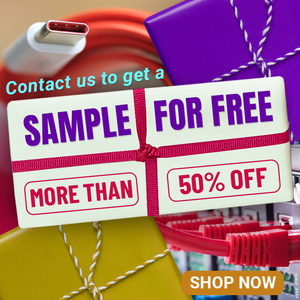 Cáp khuếch đại âm thanh xe hơi màu xanh sửa đổi cáp video âm thanh 2RCA Thành 2RCA cho các ứng dụng điện tử - Product Image 6