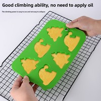 Moule à gâteau en silicone de Noël, qualité alimentaire, pour cuisson, résine, fondant, pudding, en forme d'arbre de Noël