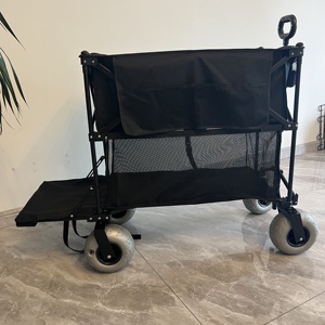 <span class=keywords><strong>Chariot</strong></span> pliable à roues gonflables <span class=keywords><strong>de</strong></span> 9 pouces à double étage pour la <span class=keywords><strong>plage</strong></span>/le camping - Product Image 3