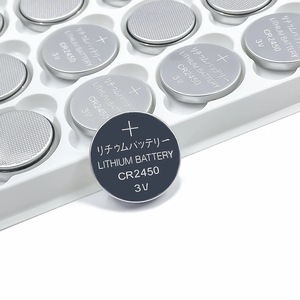 Dung lượng cao 550mAh 3V CR2450 nút di động Pin Lithium CR2450 nút pin - Product Image 3