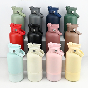 Biểu Tượng Tùy Chỉnh 32Oz Du Lịch Ngoài Trời Pet Trung Chuyển Thép Không Gỉ Cách Nhiệt 3-Trong-1 Con Chó Đi Bộ Chai Nước - Product Image 3