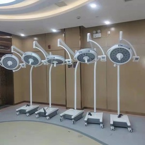 Lámpara Quirúrgica LED de Pie para Quirófano, 700 Lúmenes, Sin Sombras, Portátil, de Una Sola Cabeza, con Fuente de Alimentación de Emergencia para Odontología - Product Image 2