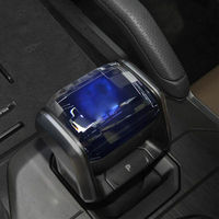 Pommeau de levier de vitesse universel en cristal LED pour voiture, accessoires intérieurs de style modifié